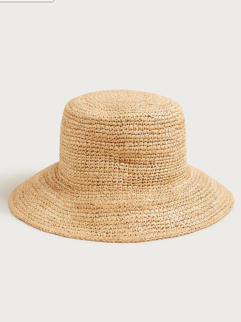 NWT J.Crew Wide-Brim Raffia Hat